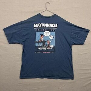 Vintage 2002 Jeff‎ Foxworthy Redneck Words to Live By Mayonnaise Funny Tee Shirt